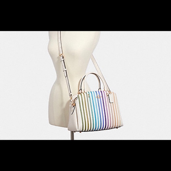 NWT Coach ombré LG Lillie quilted leather handbag - Picture 4 of 4